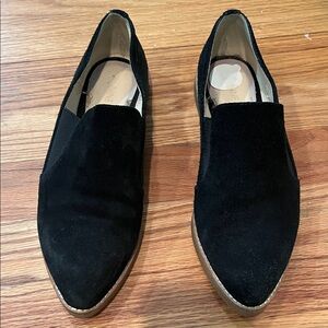 Black Suede women Loafers